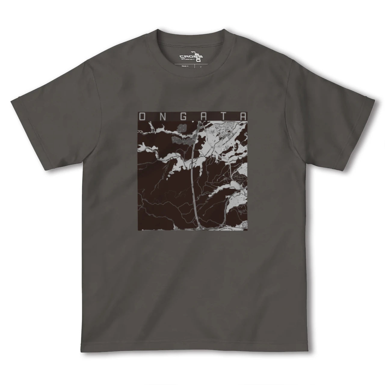 【恩方(東京都)】地図柄ヘビーウェイトTシャツ