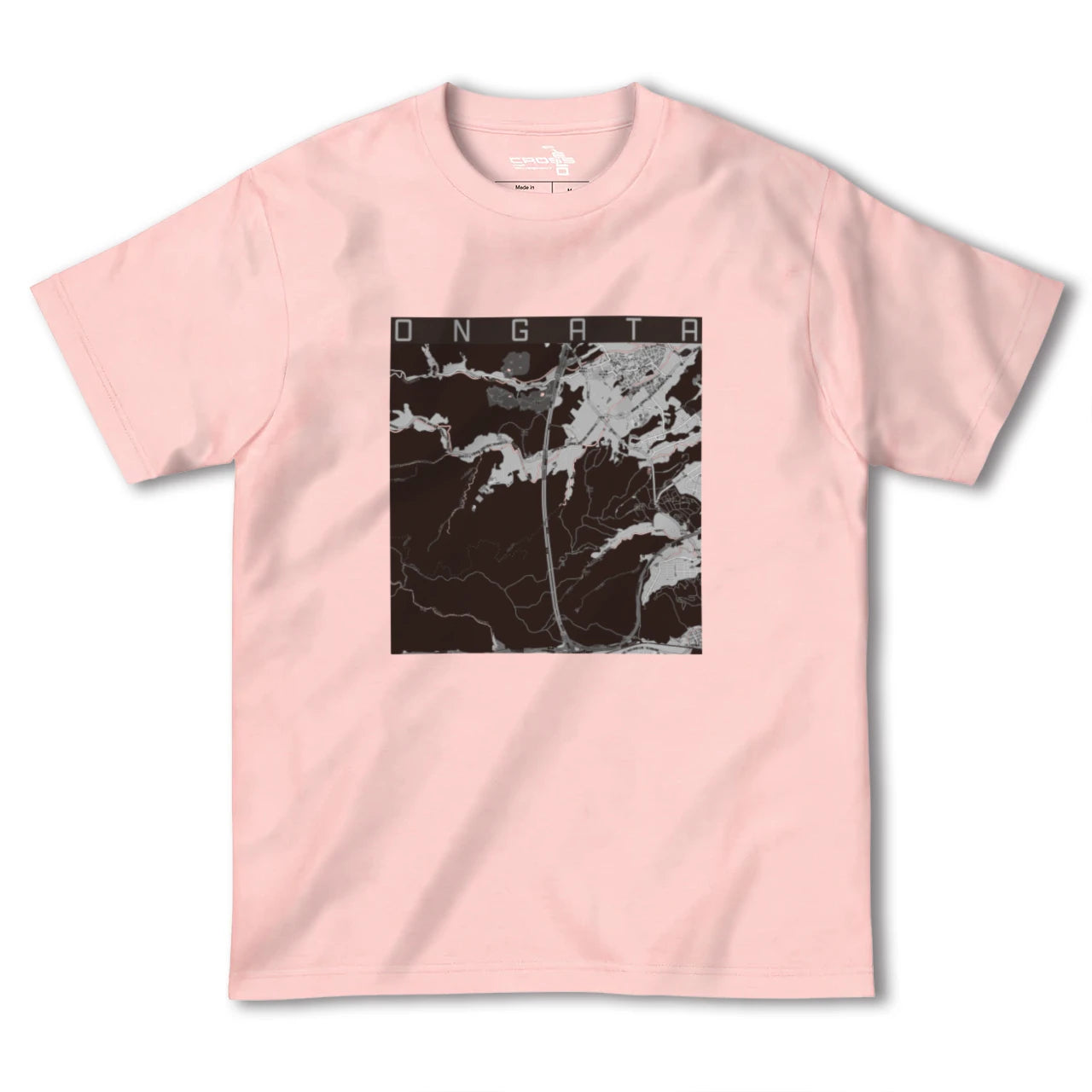 【恩方(東京都)】地図柄ヘビーウェイトTシャツ