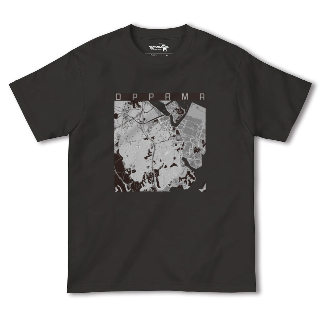 【追浜(神奈川県)】地図柄ヘビーウェイトTシャツ
