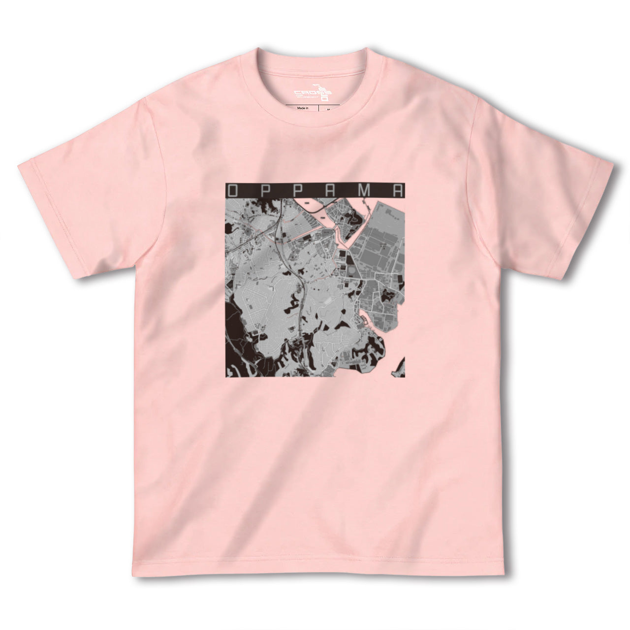 【追浜(神奈川県)】地図柄ヘビーウェイトTシャツ