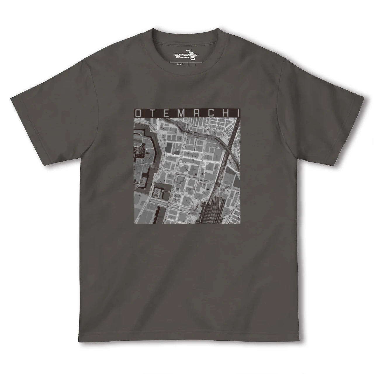 【大手町(東京都)】地図柄ヘビーウェイトTシャツ