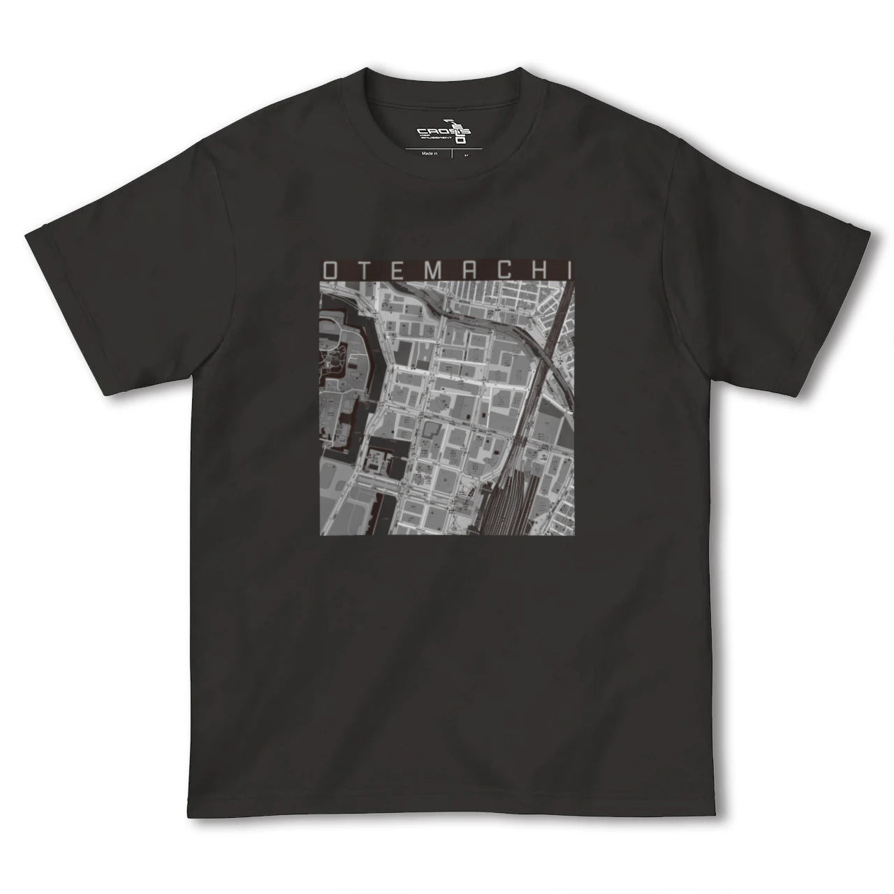 【大手町(東京都)】地図柄ヘビーウェイトTシャツ