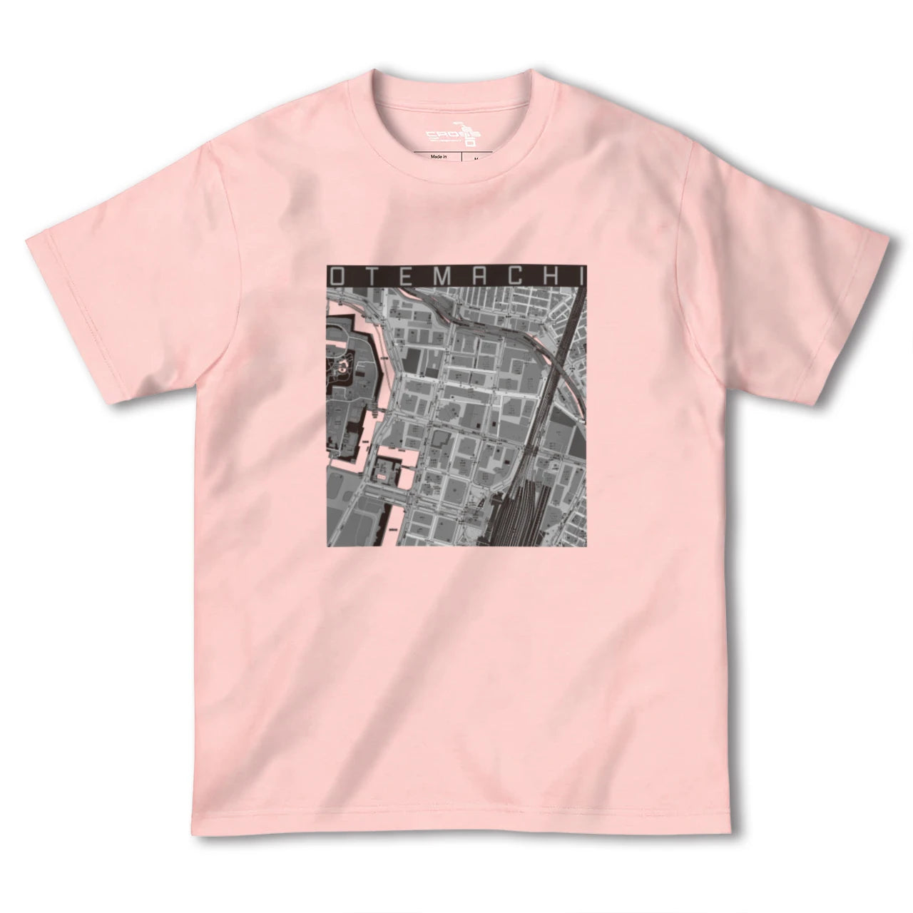 【大手町(東京都)】地図柄ヘビーウェイトTシャツ