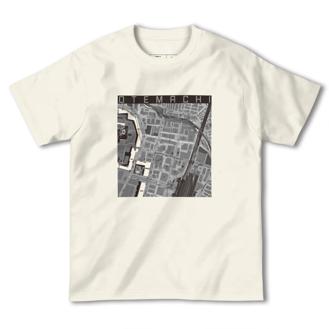 【大手町(東京都)】地図柄ヘビーウェイトTシャツ