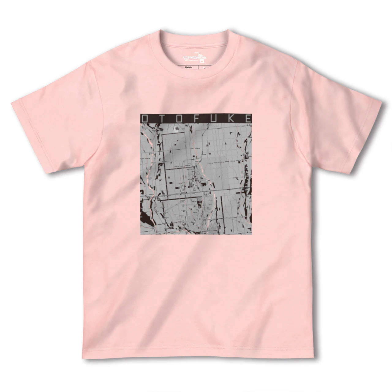 【音更(北海道)】地図柄ヘビーウェイトTシャツ