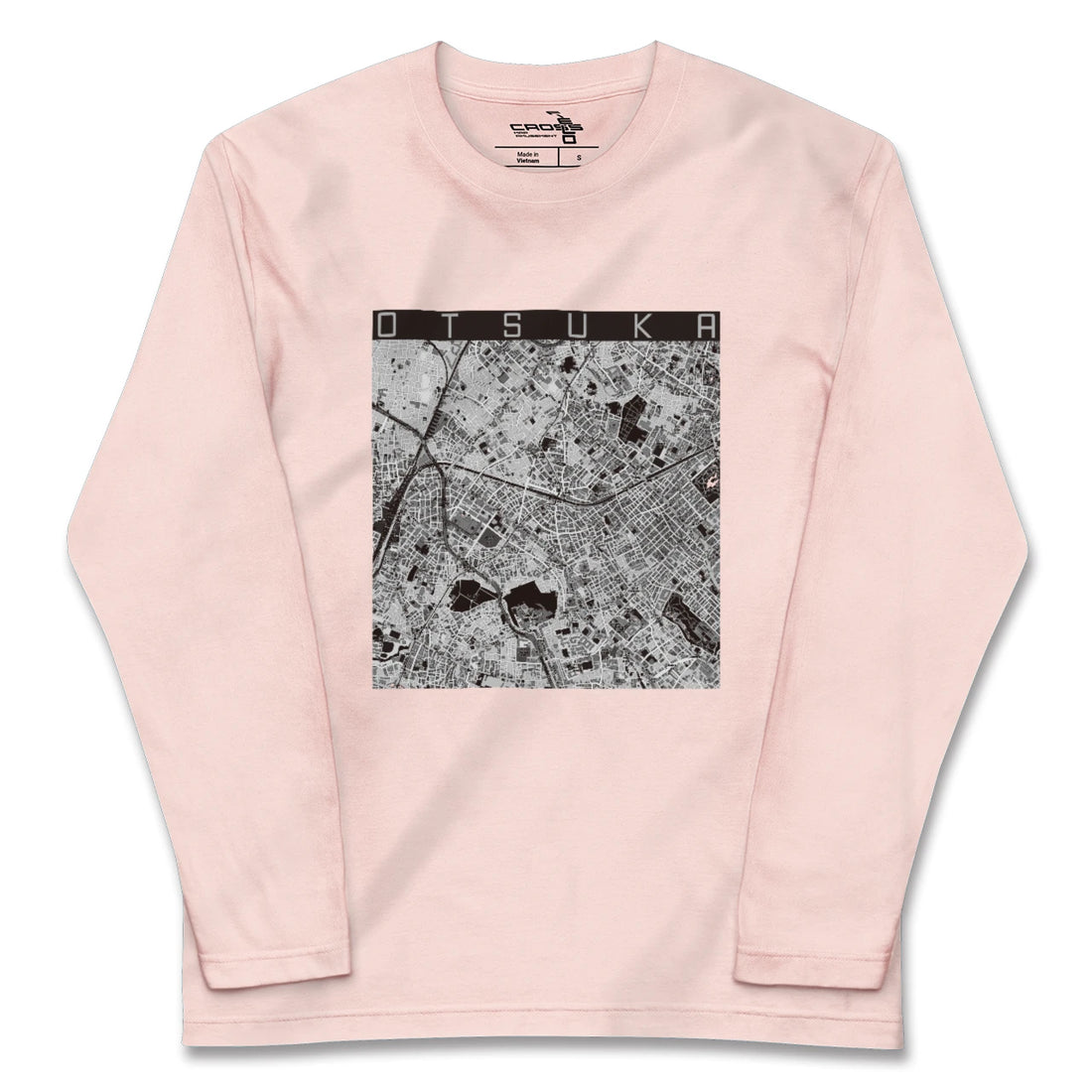 【大塚(東京都)】地図柄ロングスリーブTシャツ