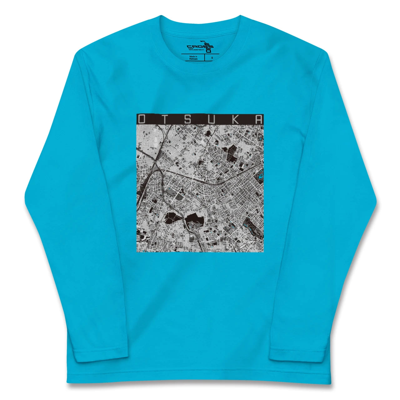 【大塚(東京都)】地図柄ロングスリーブTシャツ