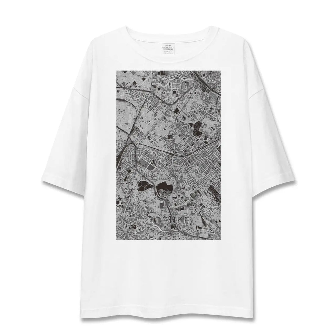 【大塚(東京都)】地図柄ビッグシルエットTシャツ