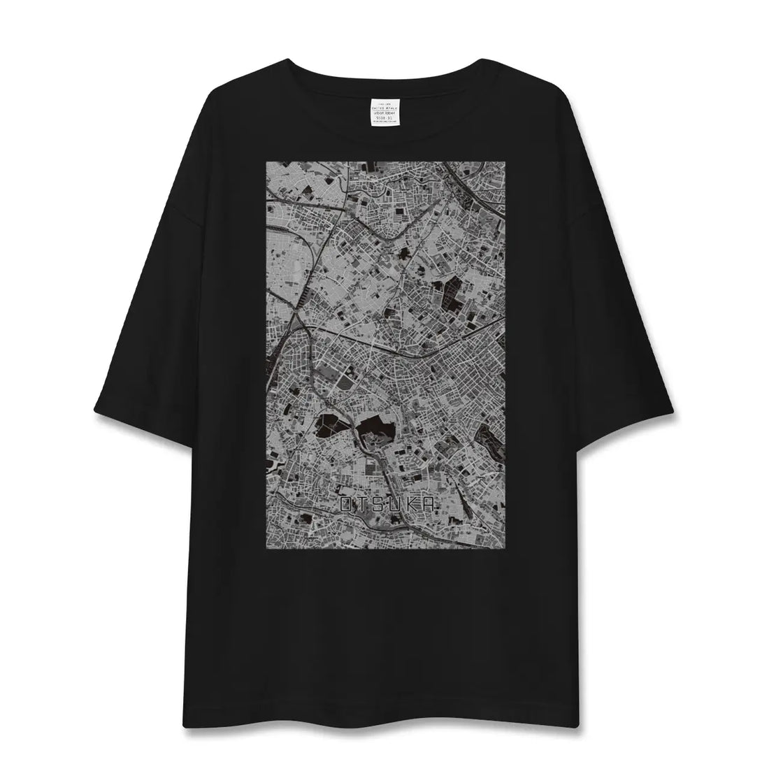 【大塚(東京都)】地図柄ビッグシルエットTシャツ