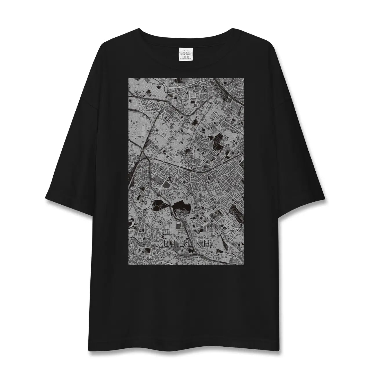 【大塚(東京都)】地図柄ビッグシルエットTシャツ