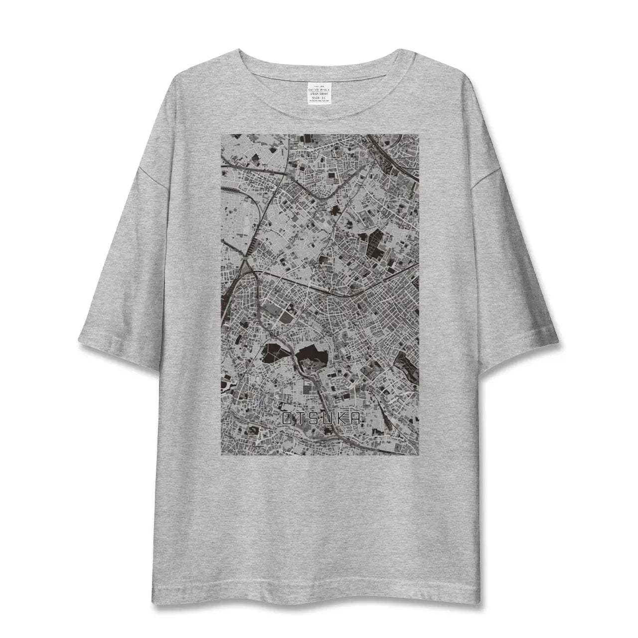 【大塚(東京都)】地図柄ビッグシルエットTシャツ
