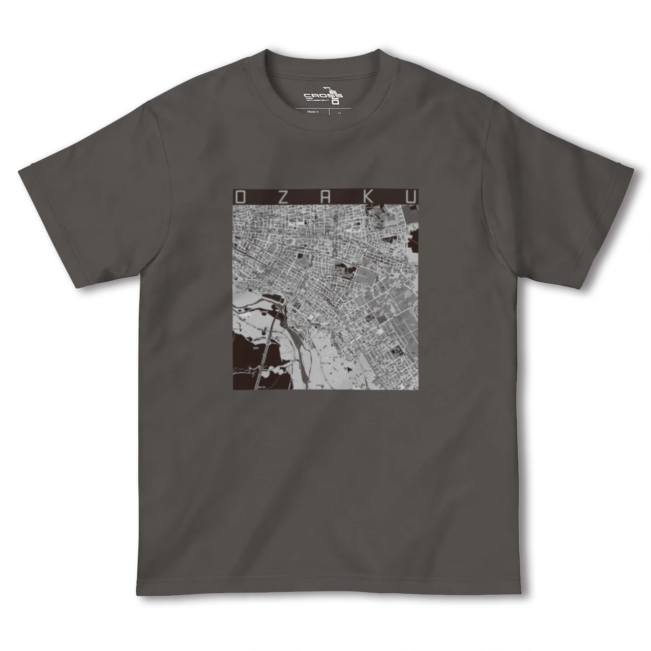 【小作(東京都)】地図柄ヘビーウェイトTシャツ