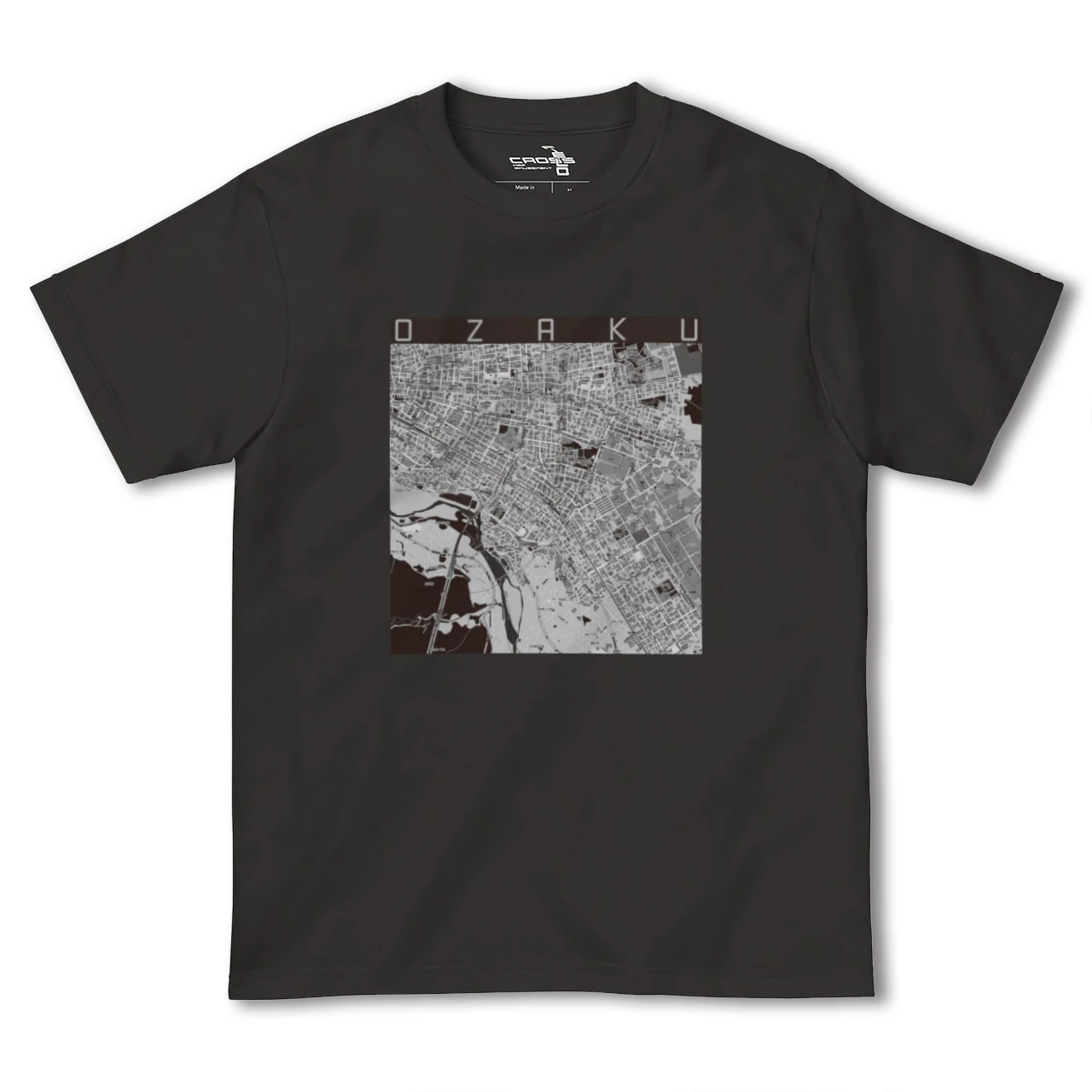 【小作(東京都)】地図柄ヘビーウェイトTシャツ