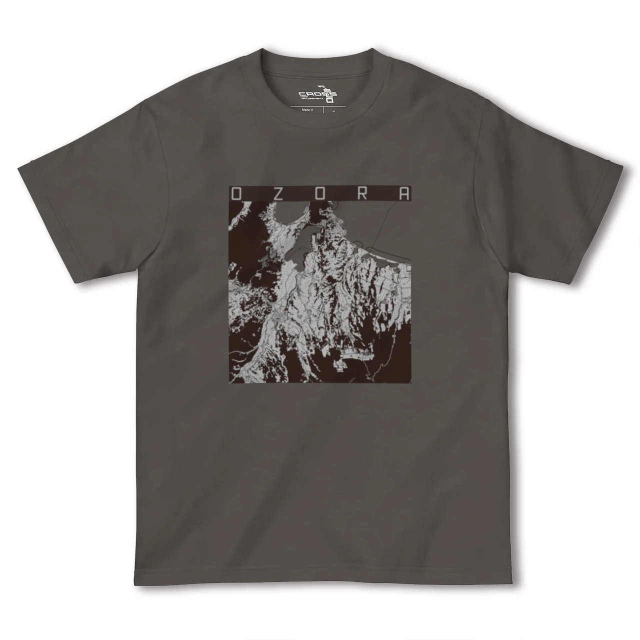 【大空(北海道)】地図柄ヘビーウェイトTシャツ