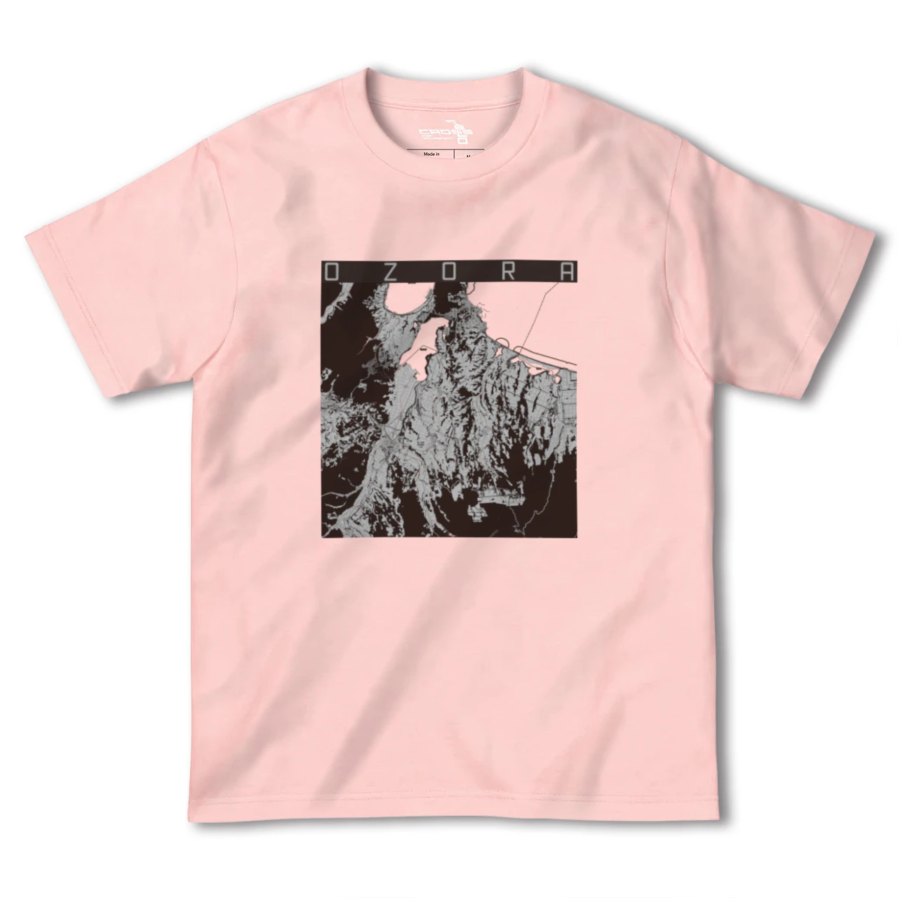 【大空(北海道)】地図柄ヘビーウェイトTシャツ