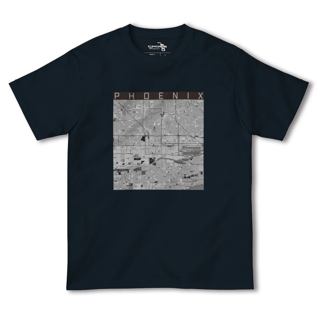 【フェニックス(アメリカ)】地図柄ヘビーウェイトTシャツ