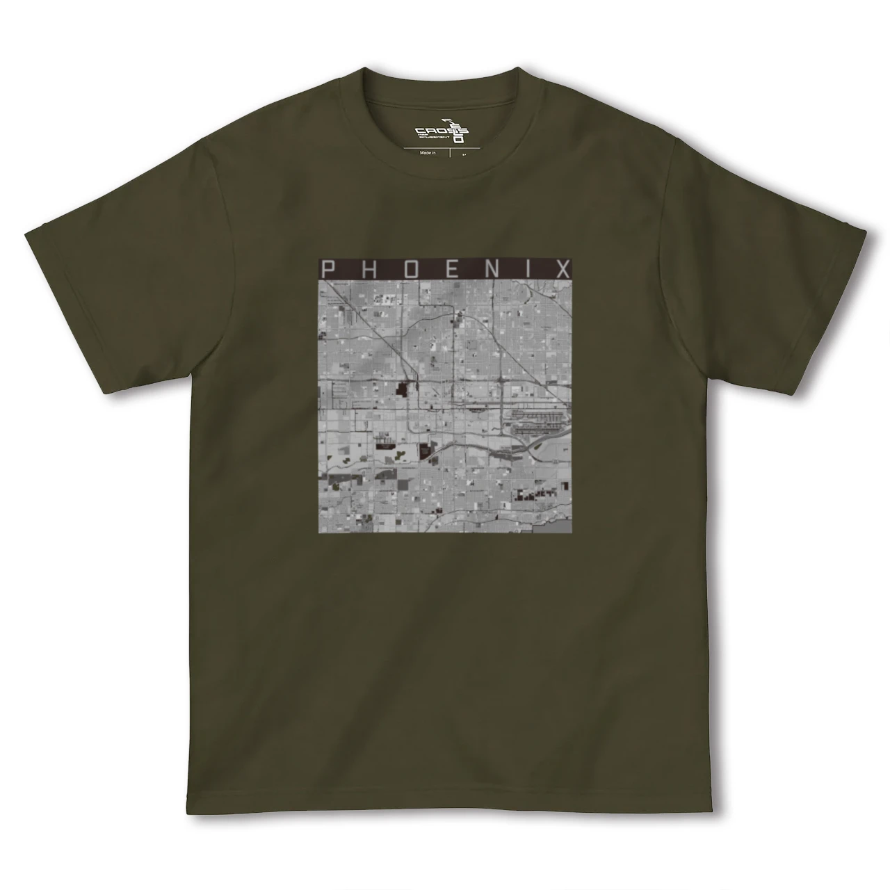 【フェニックス(アメリカ)】地図柄ヘビーウェイトTシャツ