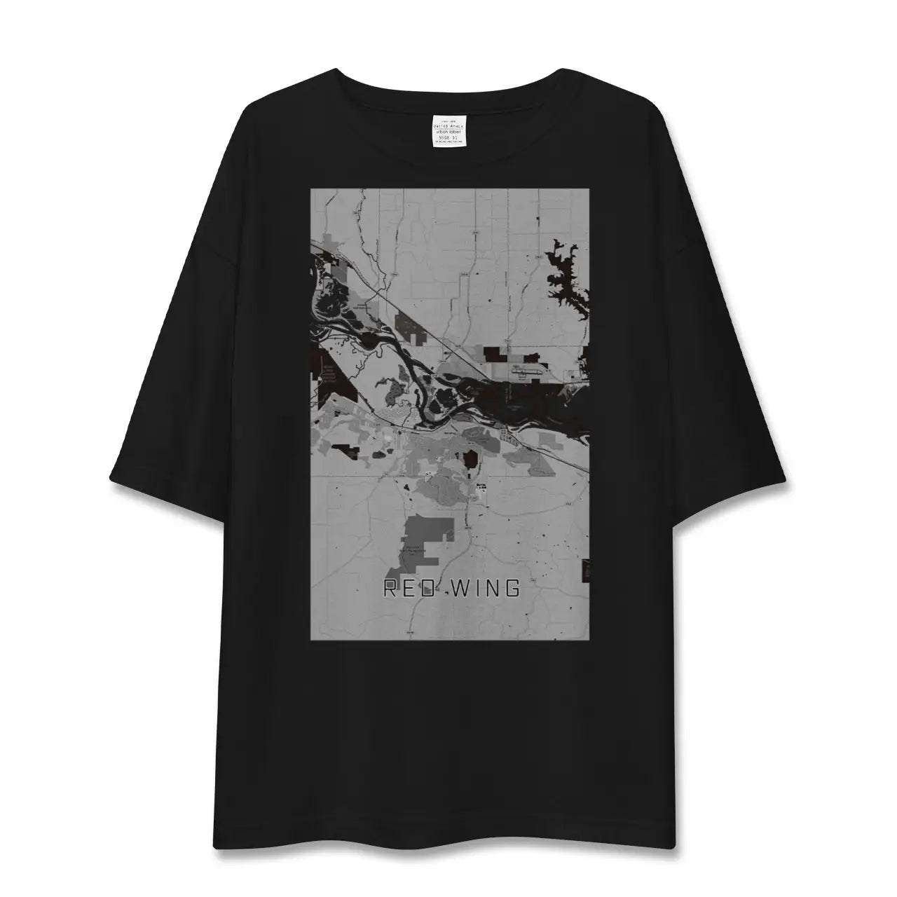 【レッドウイング(アメリカ)】地図柄ビッグシルエットTシャツ