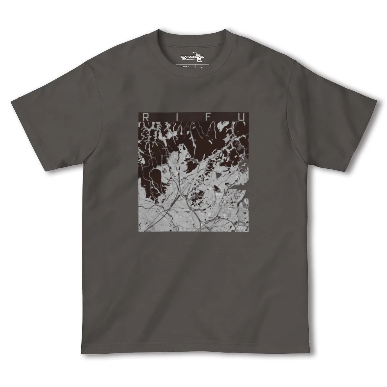 【利府(宮城県)】地図柄ヘビーウェイトTシャツ