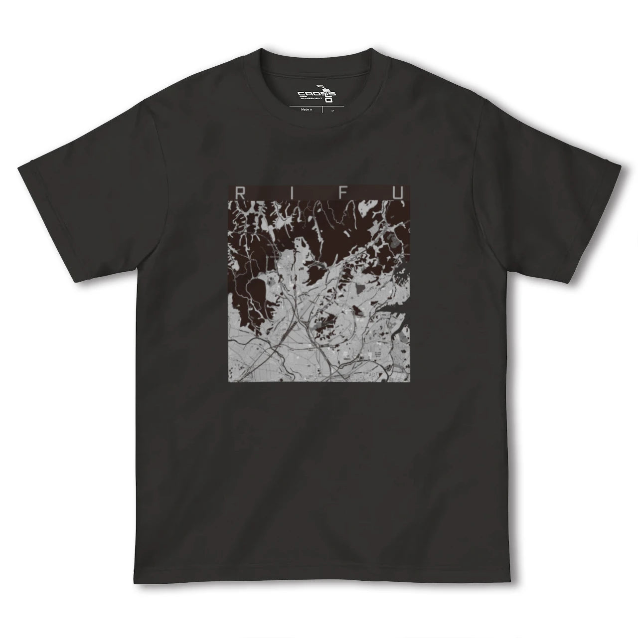 【利府(宮城県)】地図柄ヘビーウェイトTシャツ