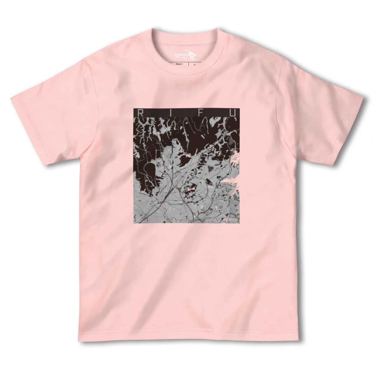 【利府(宮城県)】地図柄ヘビーウェイトTシャツ