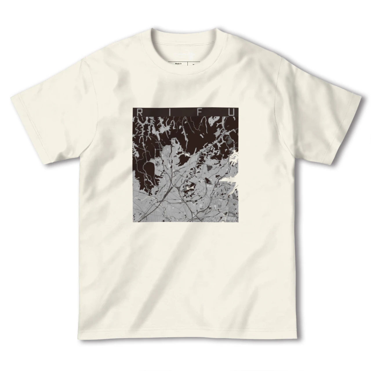 【利府(宮城県)】地図柄ヘビーウェイトTシャツ