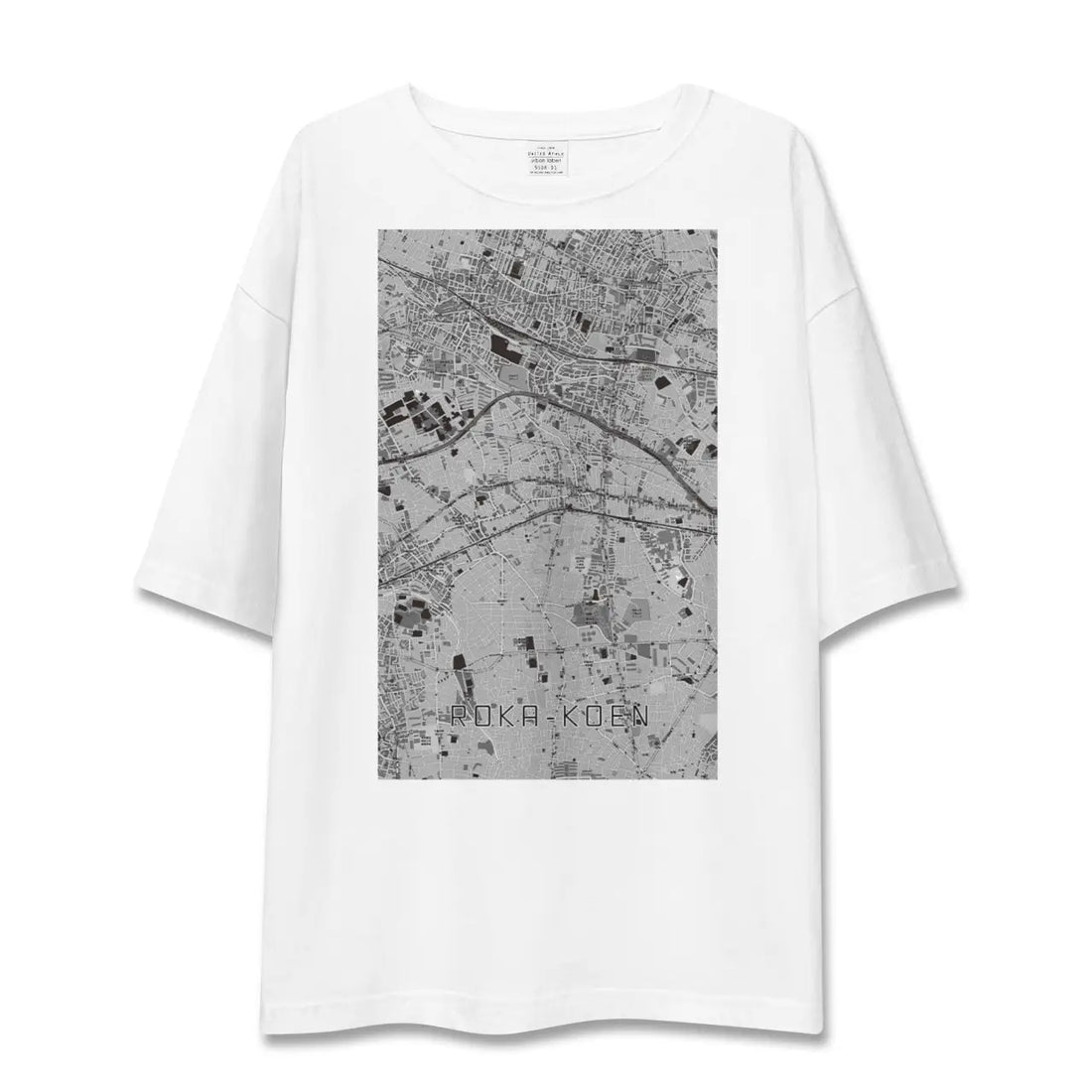 【芦花公園(東京都)】地図柄ビッグシルエットTシャツ