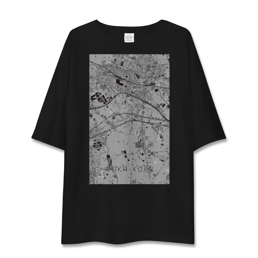 【芦花公園(東京都)】地図柄ビッグシルエットTシャツ