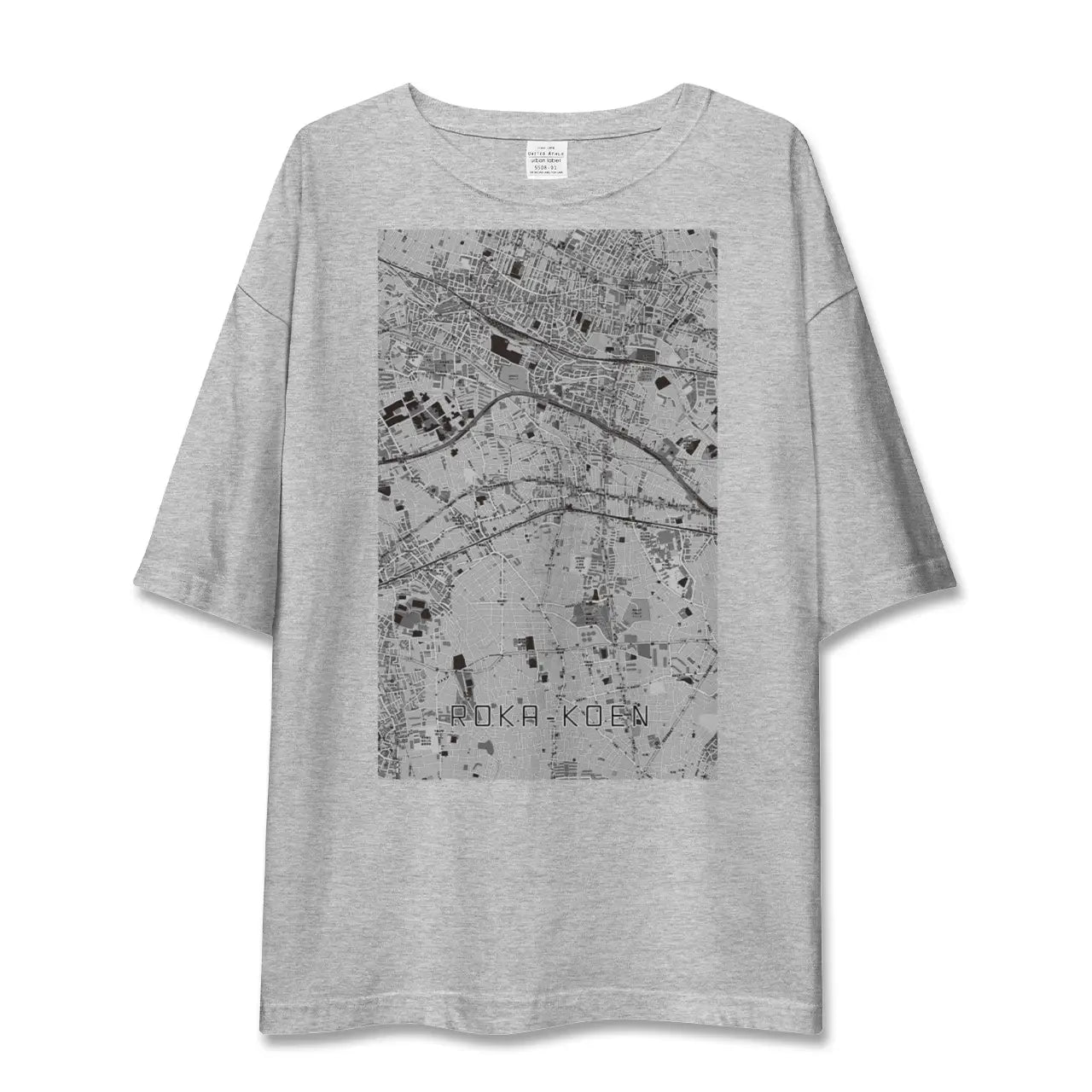 【芦花公園(東京都)】地図柄ビッグシルエットTシャツ
