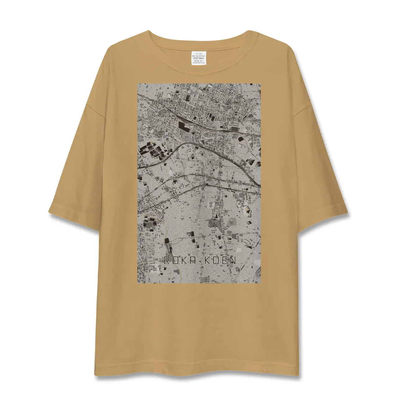 【芦花公園(東京都)】地図柄ビッグシルエットTシャツ