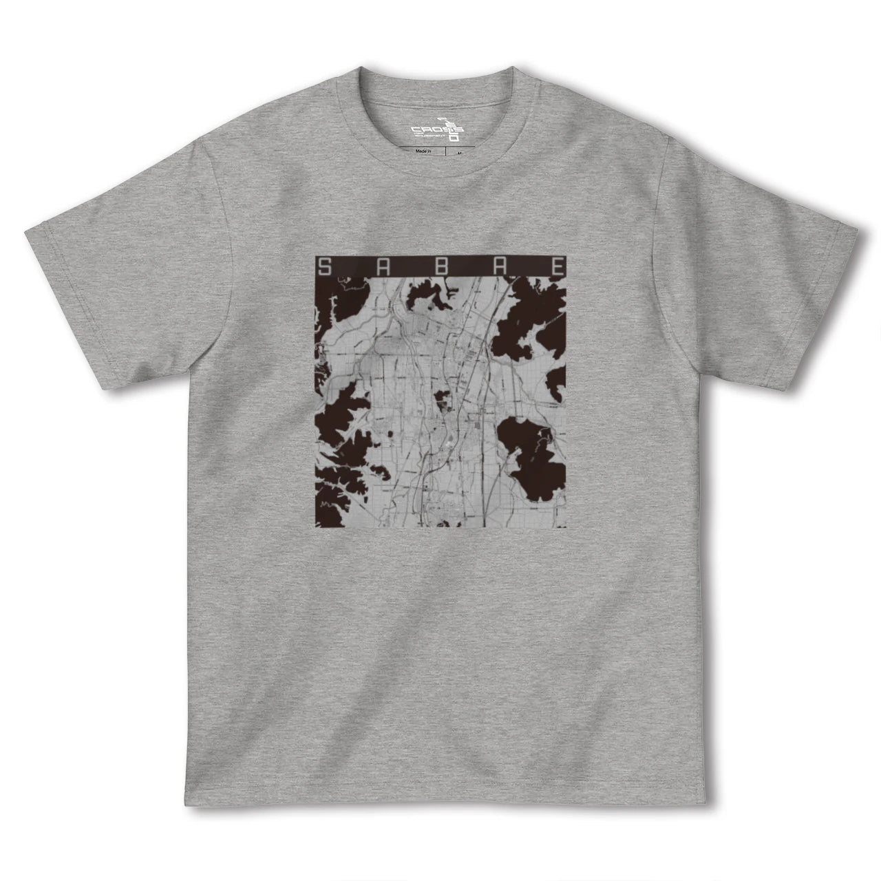 【鯖江(福井県)】地図柄ヘビーウェイトTシャツ