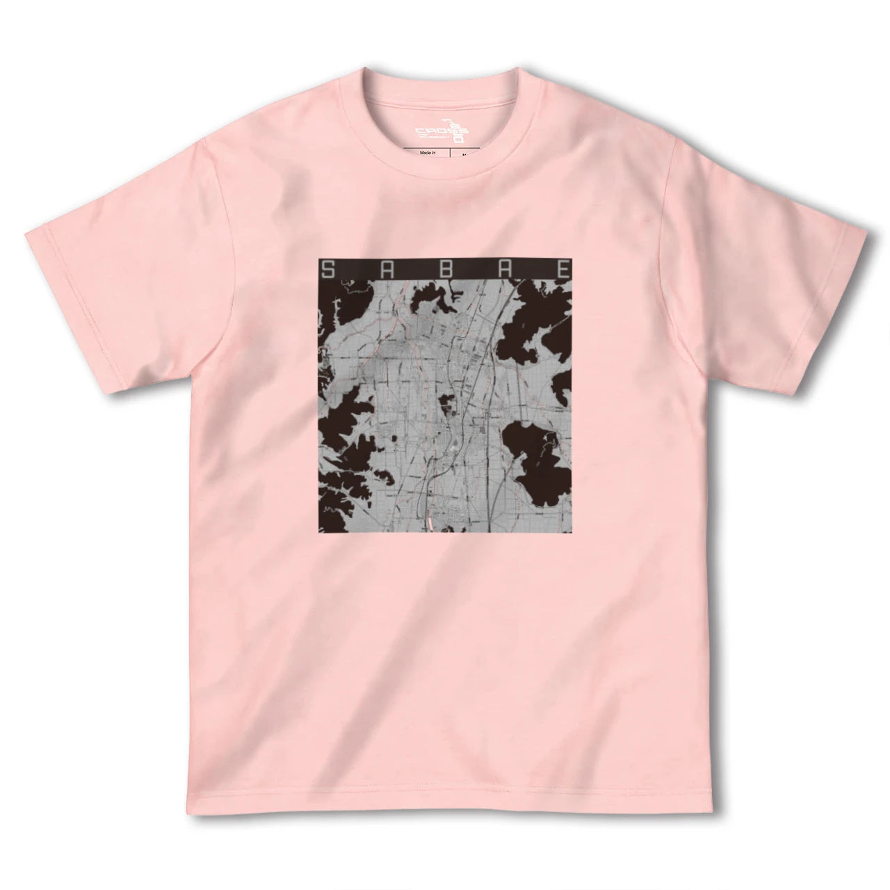 【鯖江(福井県)】地図柄ヘビーウェイトTシャツ