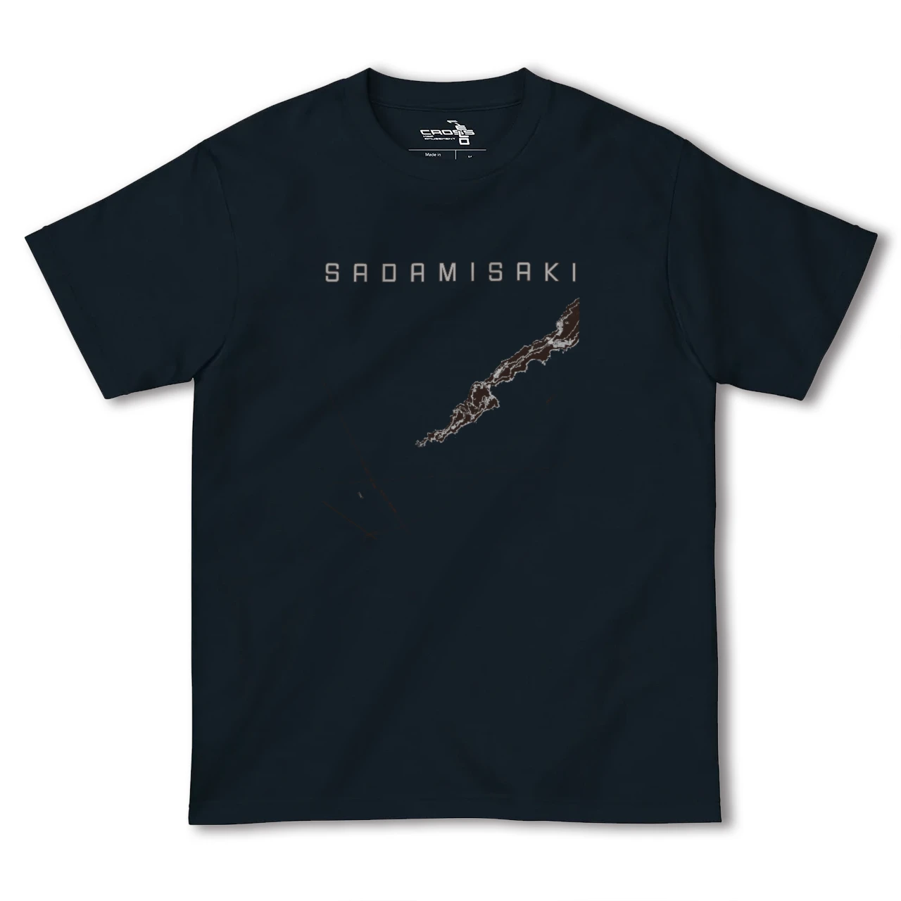 【佐田岬(愛媛県)】地図柄ヘビーウェイトTシャツ