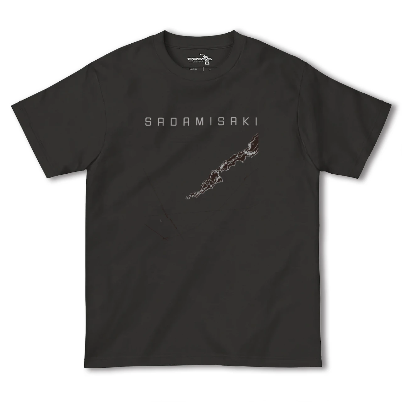 【佐田岬(愛媛県)】地図柄ヘビーウェイトTシャツ