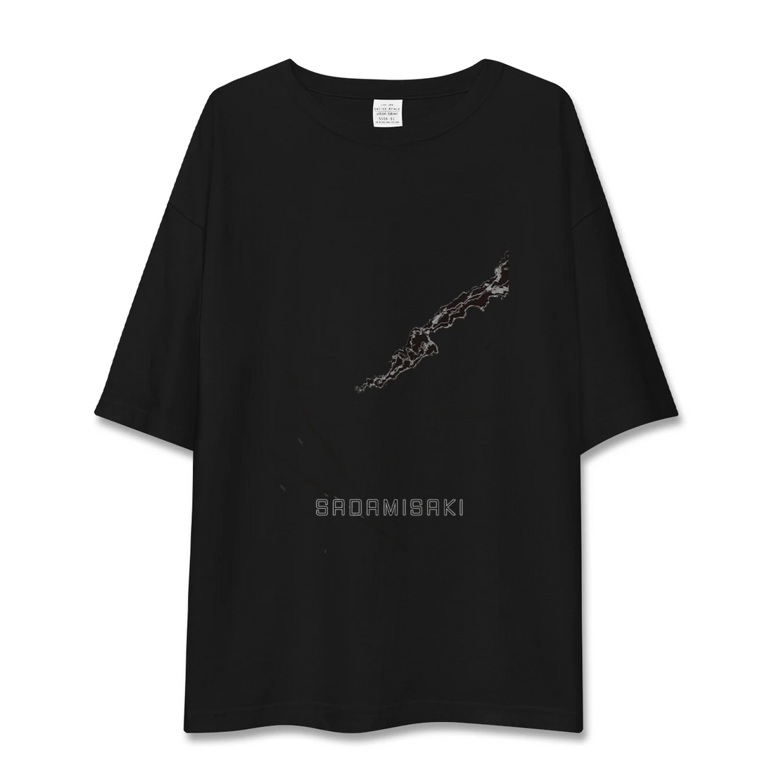 【佐田岬(愛媛県)】地図柄ビッグシルエットTシャツ