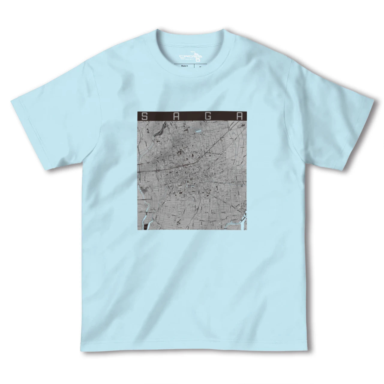 【佐賀(佐賀県)】地図柄ヘビーウェイトTシャツ