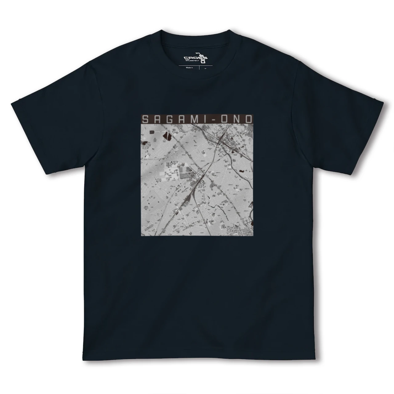 【相模大野(神奈川県)】地図柄ヘビーウェイトTシャツ
