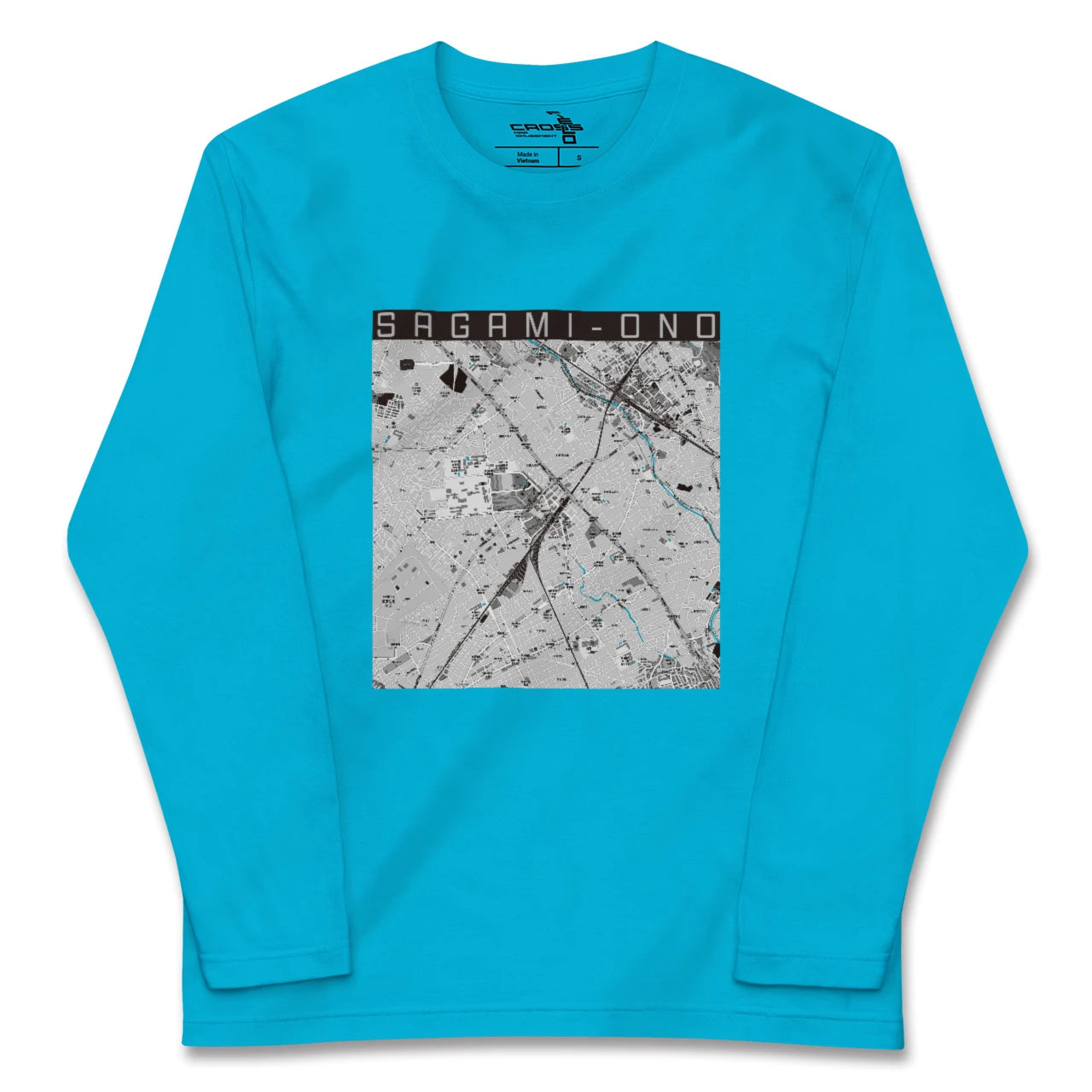 【相模大野(神奈川県)】地図柄ロングスリーブTシャツ