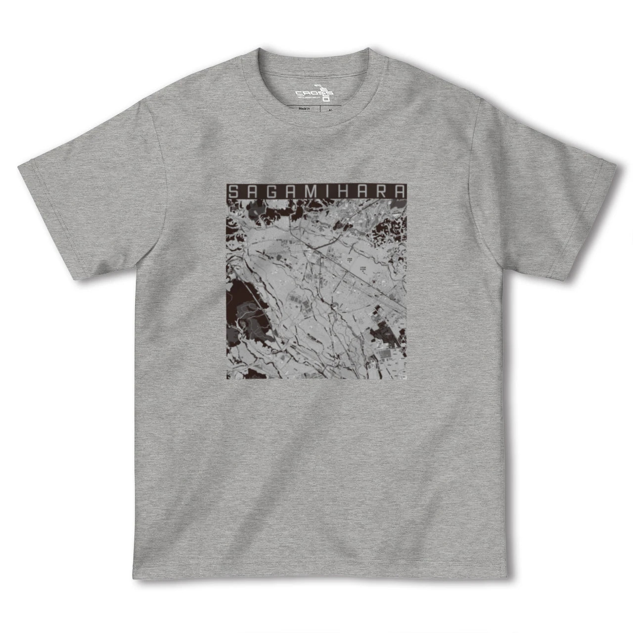 【相模原(神奈川県)】地図柄ヘビーウェイトTシャツ