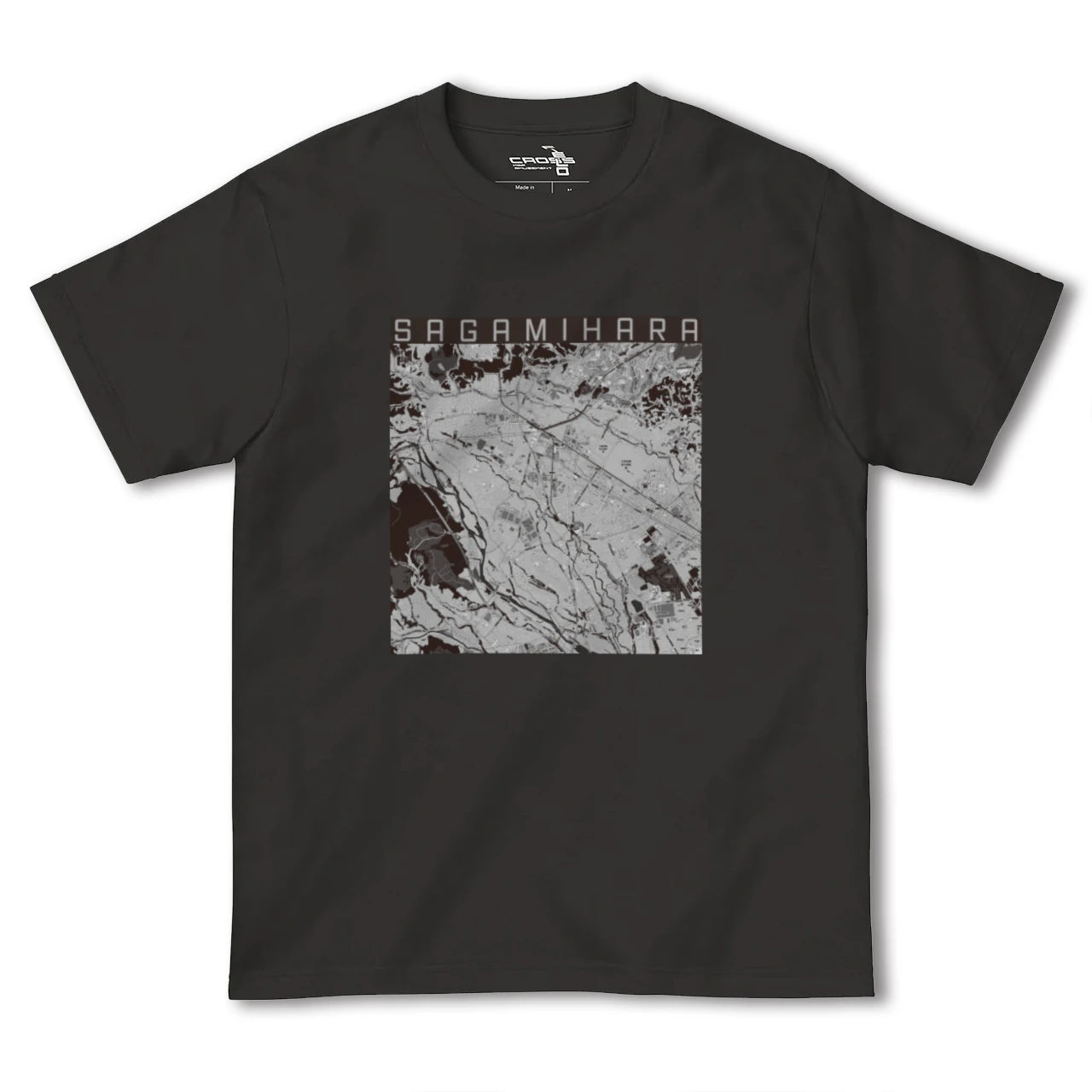 【相模原(神奈川県)】地図柄ヘビーウェイトTシャツ