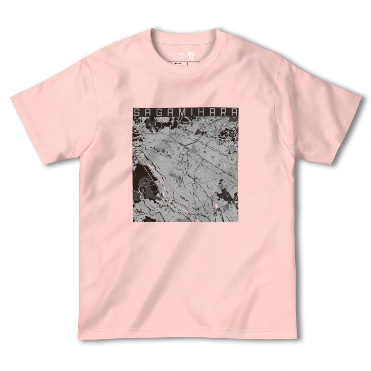 【相模原(神奈川県)】地図柄ヘビーウェイトTシャツ