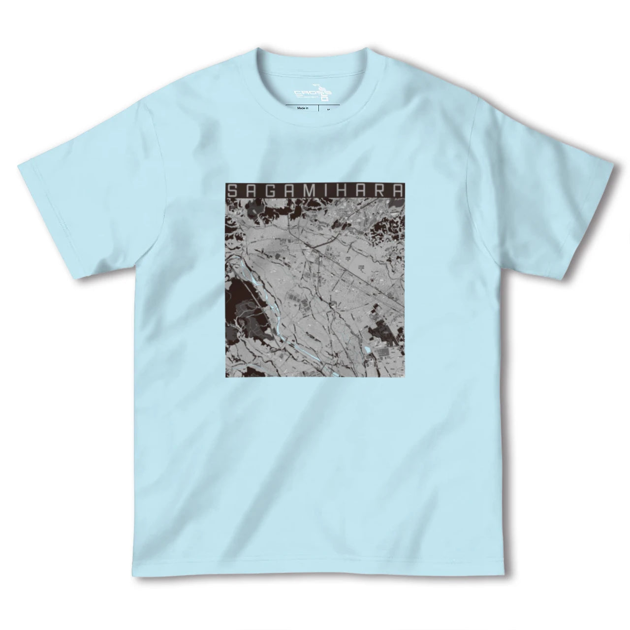 【相模原(神奈川県)】地図柄ヘビーウェイトTシャツ
