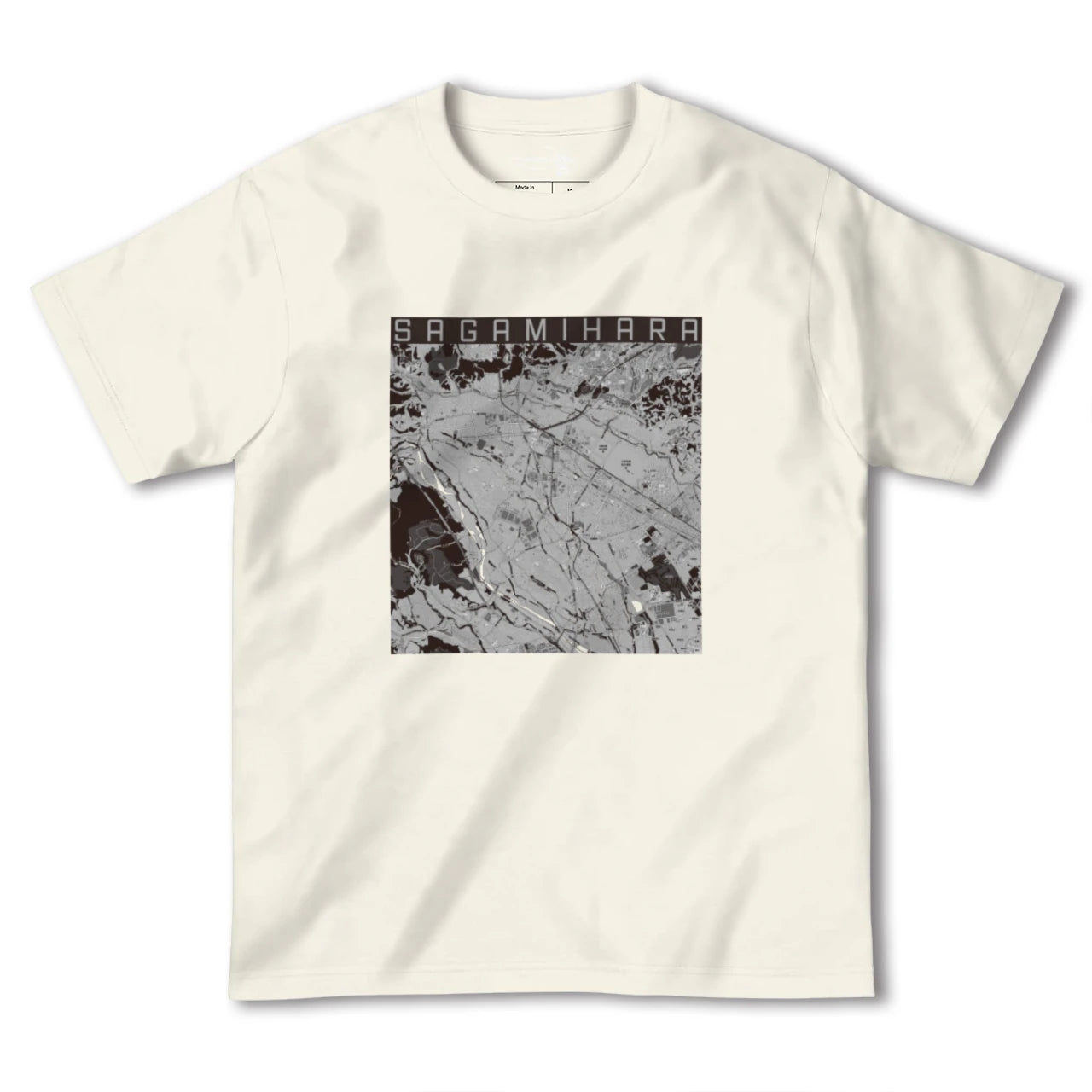 【相模原(神奈川県)】地図柄ヘビーウェイトTシャツ