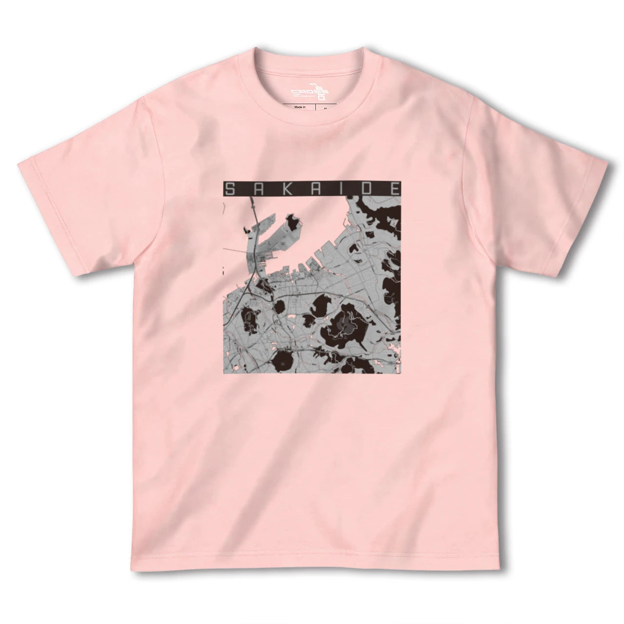 【坂出(香川県)】地図柄ヘビーウェイトTシャツ