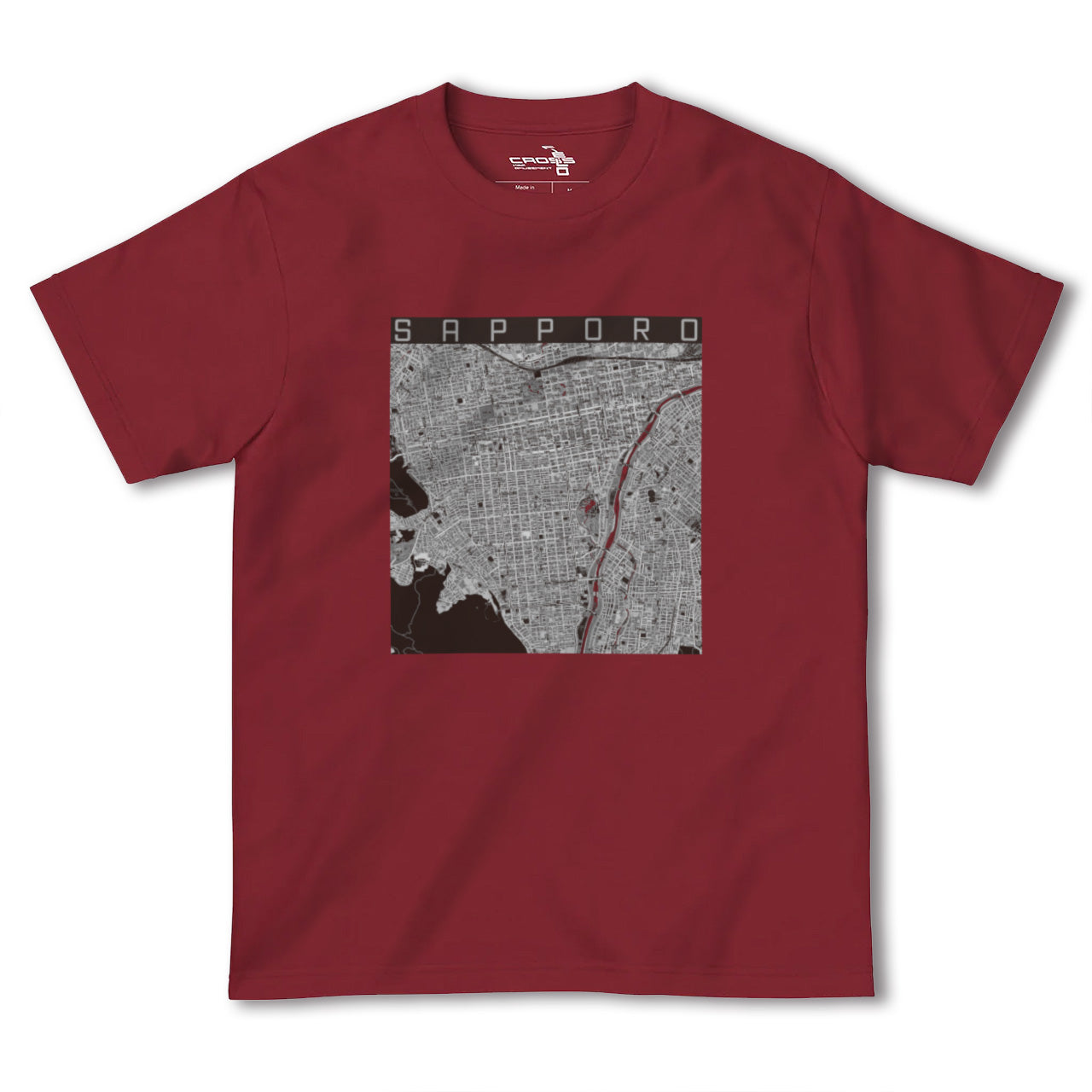 【札幌(北海道)】地図柄ヘビーウェイトTシャツ