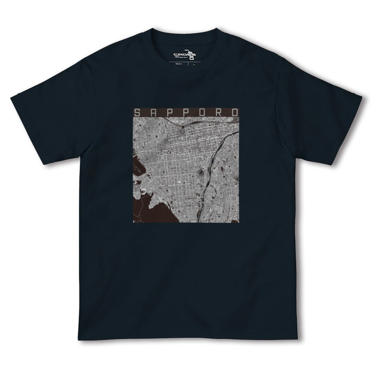 【札幌(北海道)】地図柄ヘビーウェイトTシャツ