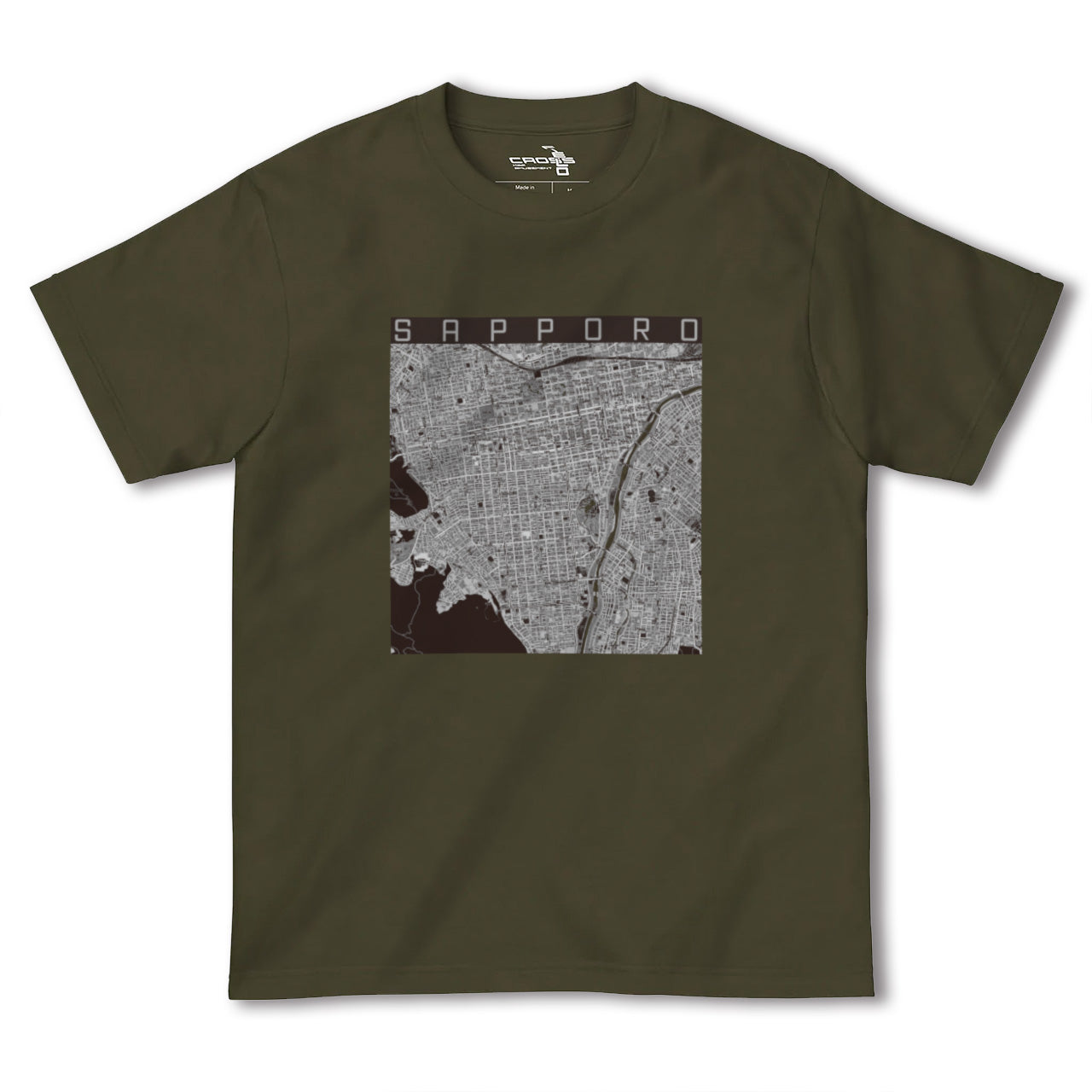 【札幌(北海道)】地図柄ヘビーウェイトTシャツ