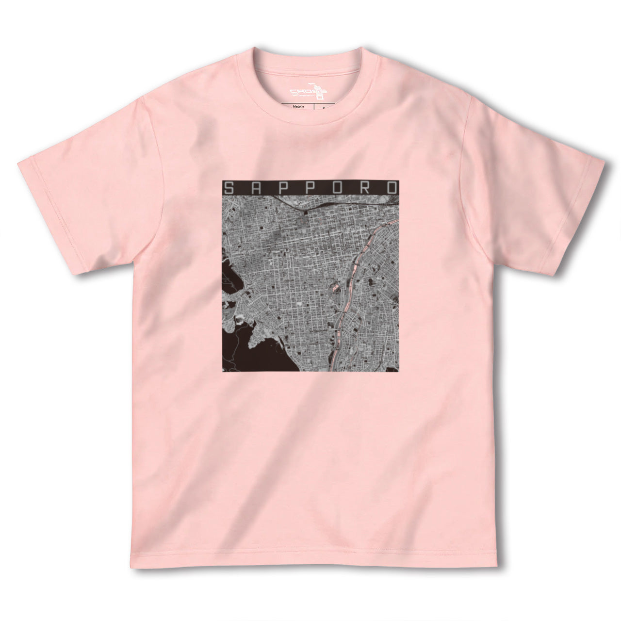 【札幌(北海道)】地図柄ヘビーウェイトTシャツ