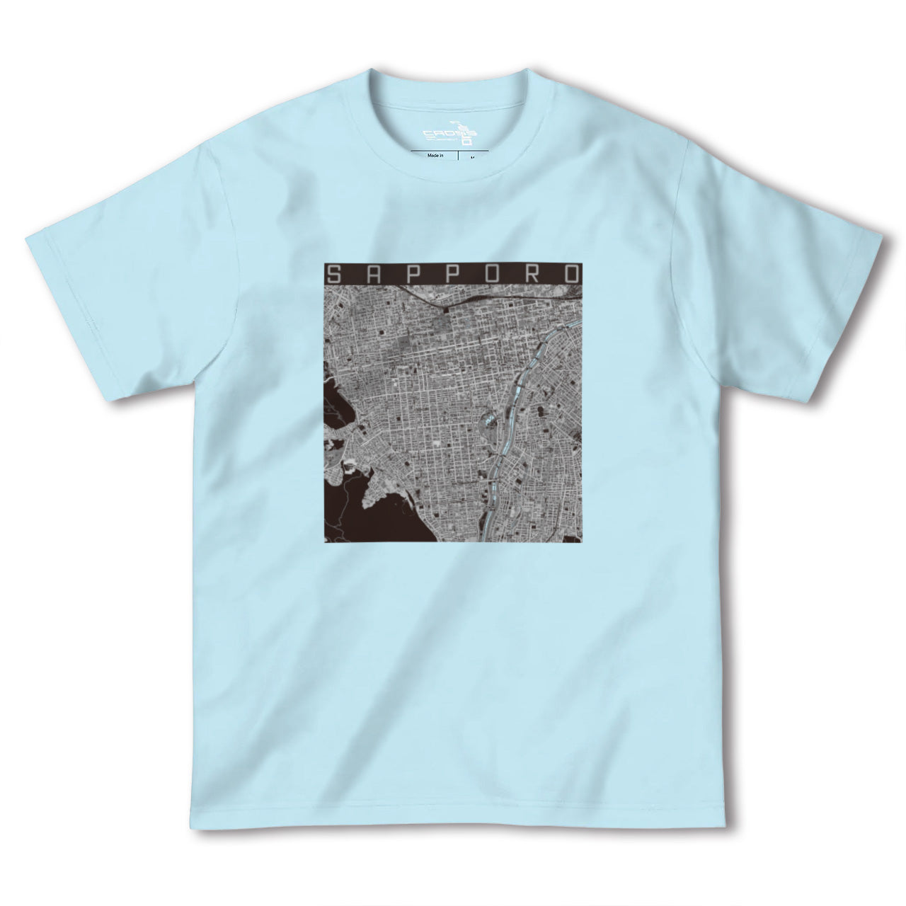 【札幌(北海道)】地図柄ヘビーウェイトTシャツ