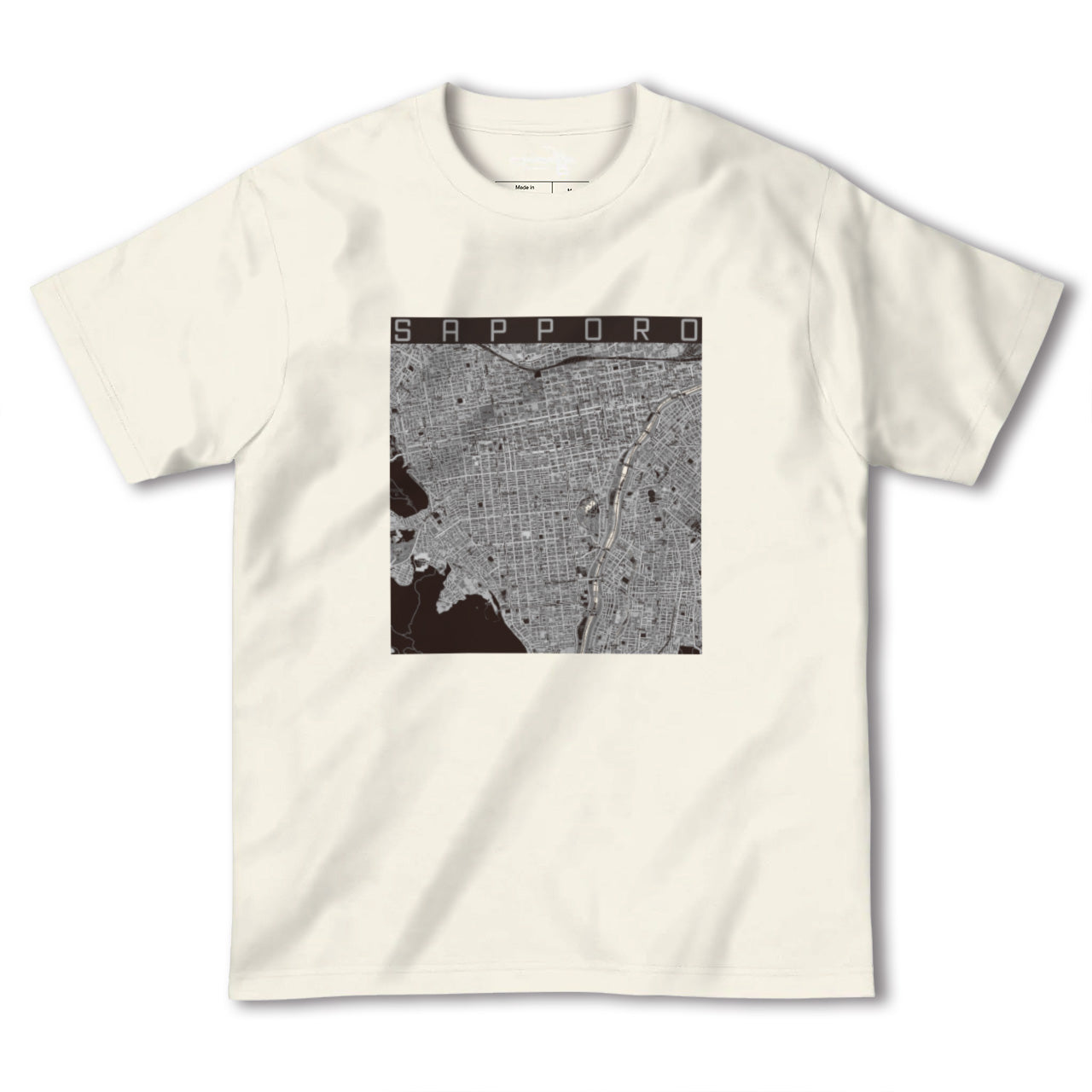 【札幌(北海道)】地図柄ヘビーウェイトTシャツ